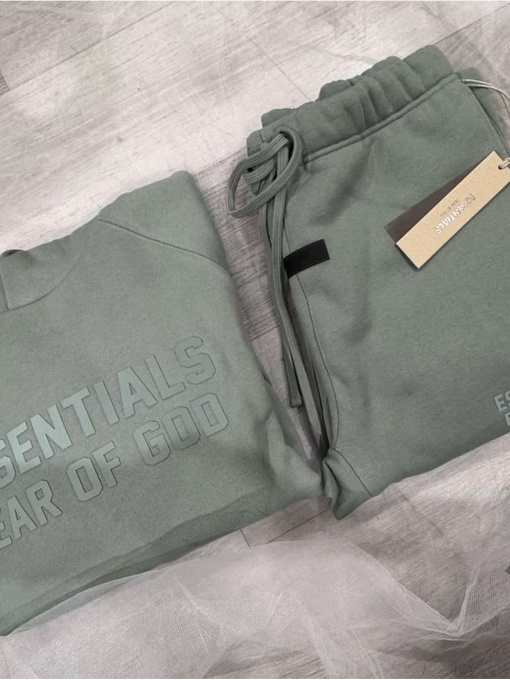 Fear of God Essentials Sycamore Hoodie & Sweatpants Set